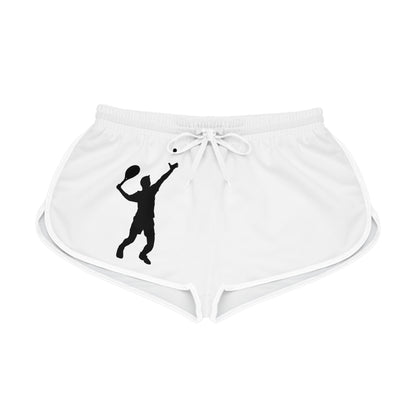 Women's Relaxed Shorts: Tennis White