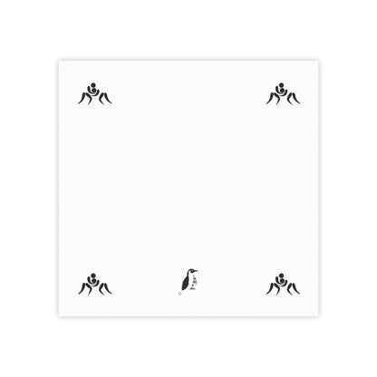 Post-it® Note Pads: Wrestling White