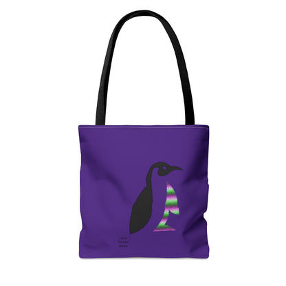 Tote Bag: Lost Remember Honor Purple