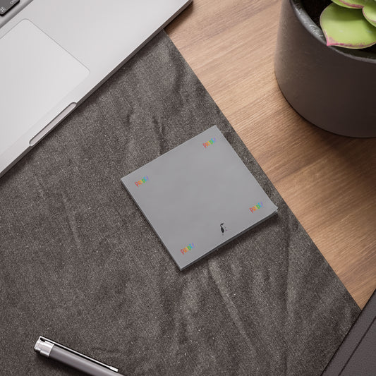 Post-it® Note Pads: LGBTQ Pride Grey