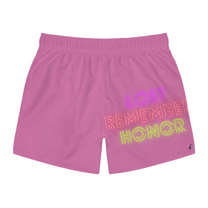 Swim Trunks: Tennis Lite Pink