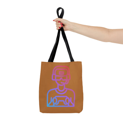 Tote Bag: Gaming Lite Brown