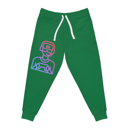 Athletic Joggers: Gaming Dark Green