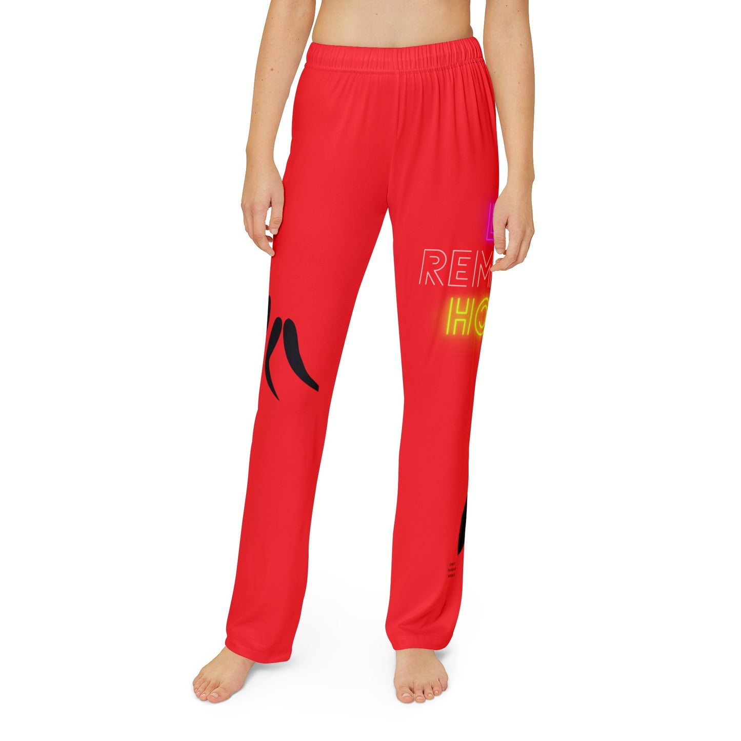 Kids Pajama Pants: Wrestling Red