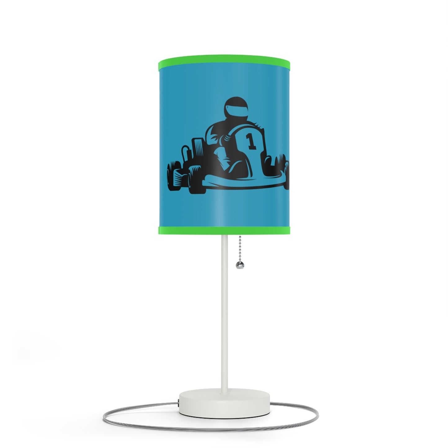 Lamp on a Stand, US|CA plug: Racing Turquoise