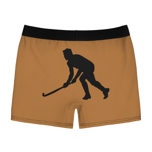 Men's Boxer Briefs: Hockey Lite Brown