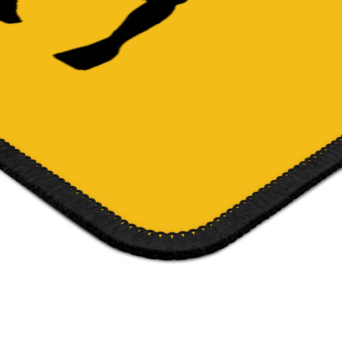 Gaming Mouse Pad: Basketball Yellow