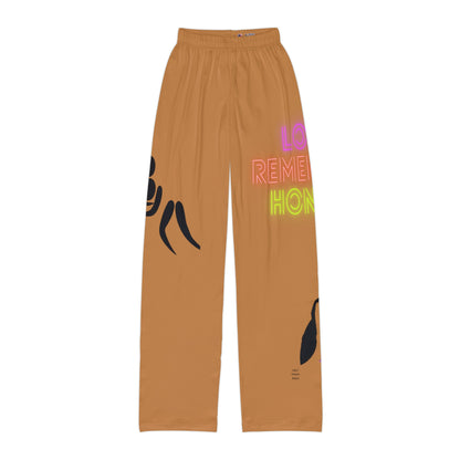 Pajama na pantalon ng mga bata: Wrestling Lite Brown 