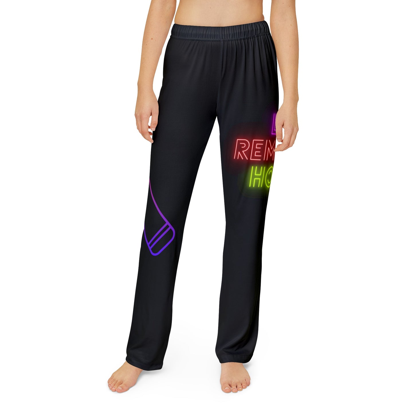 Kids Pajama Pants: Music Black