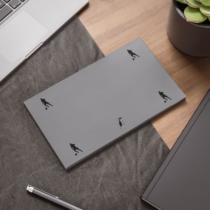 Post-it® Note Pads: Soccer Grey