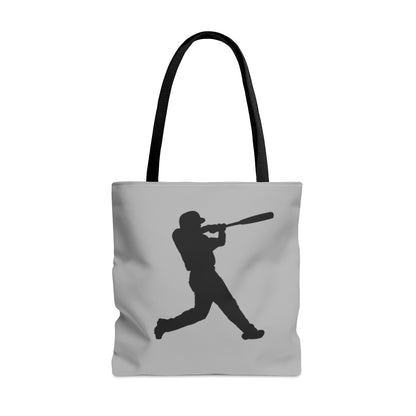 Tote Bag: Baseball Lite Grey