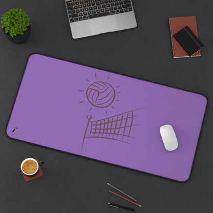 Desk Mat: Volleyball Lite Purple