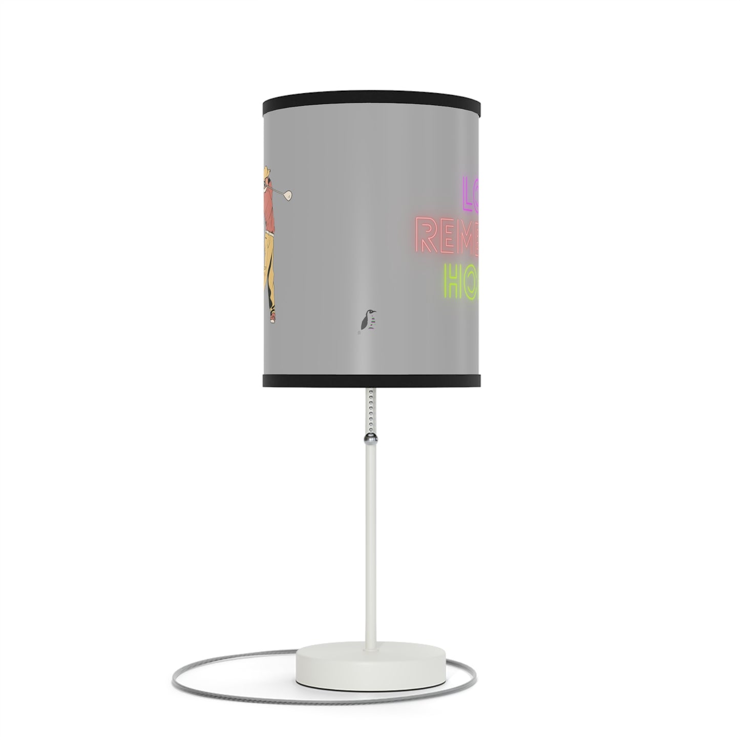 Lamp on a Stand, US|CA plug: Golf Lite Grey