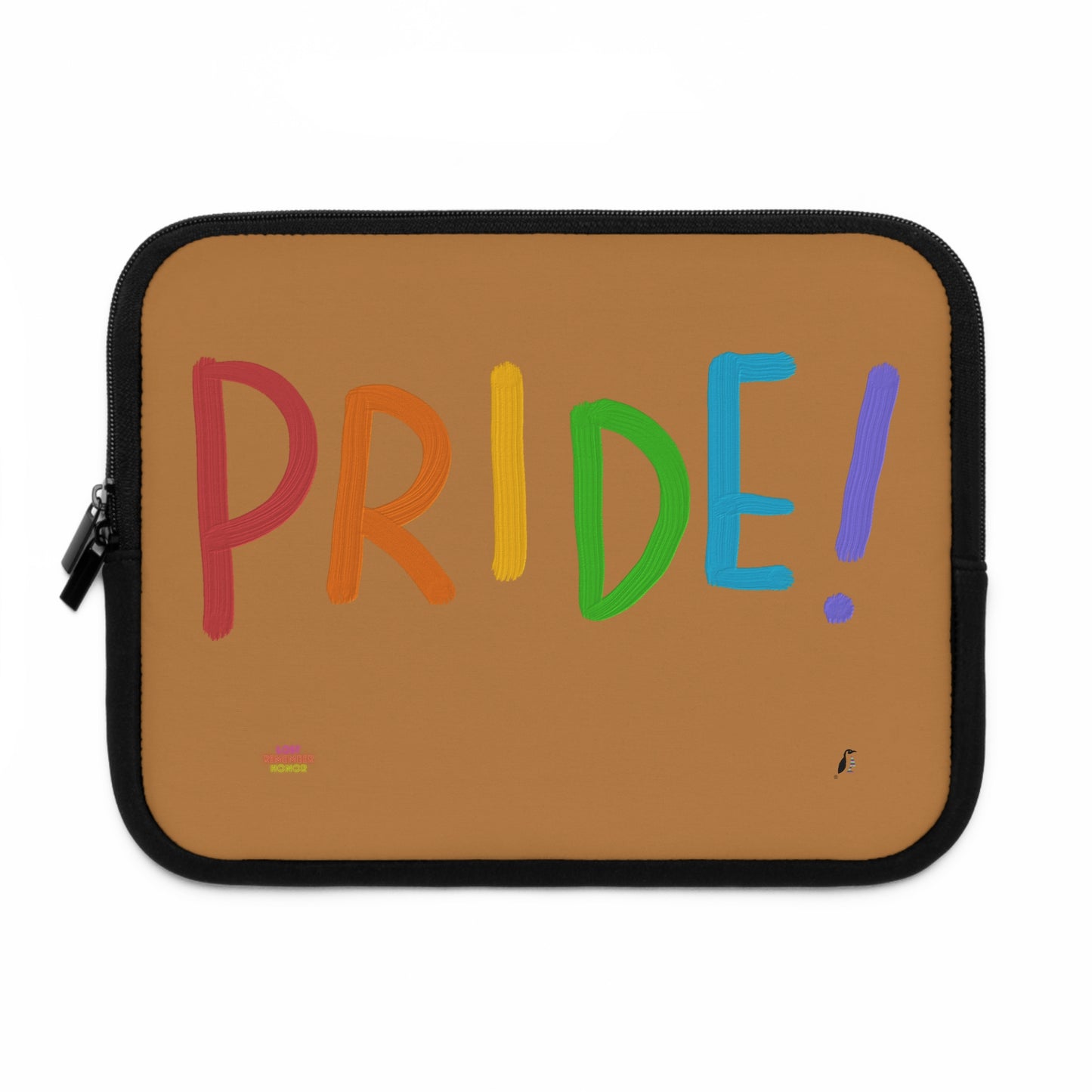 Laptop Sleeve: LGBTQ Pride Lite Brown