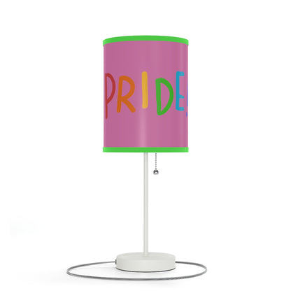 Lamp on a Stand, US|CA plug: LGBTQ Pride Lite Pink