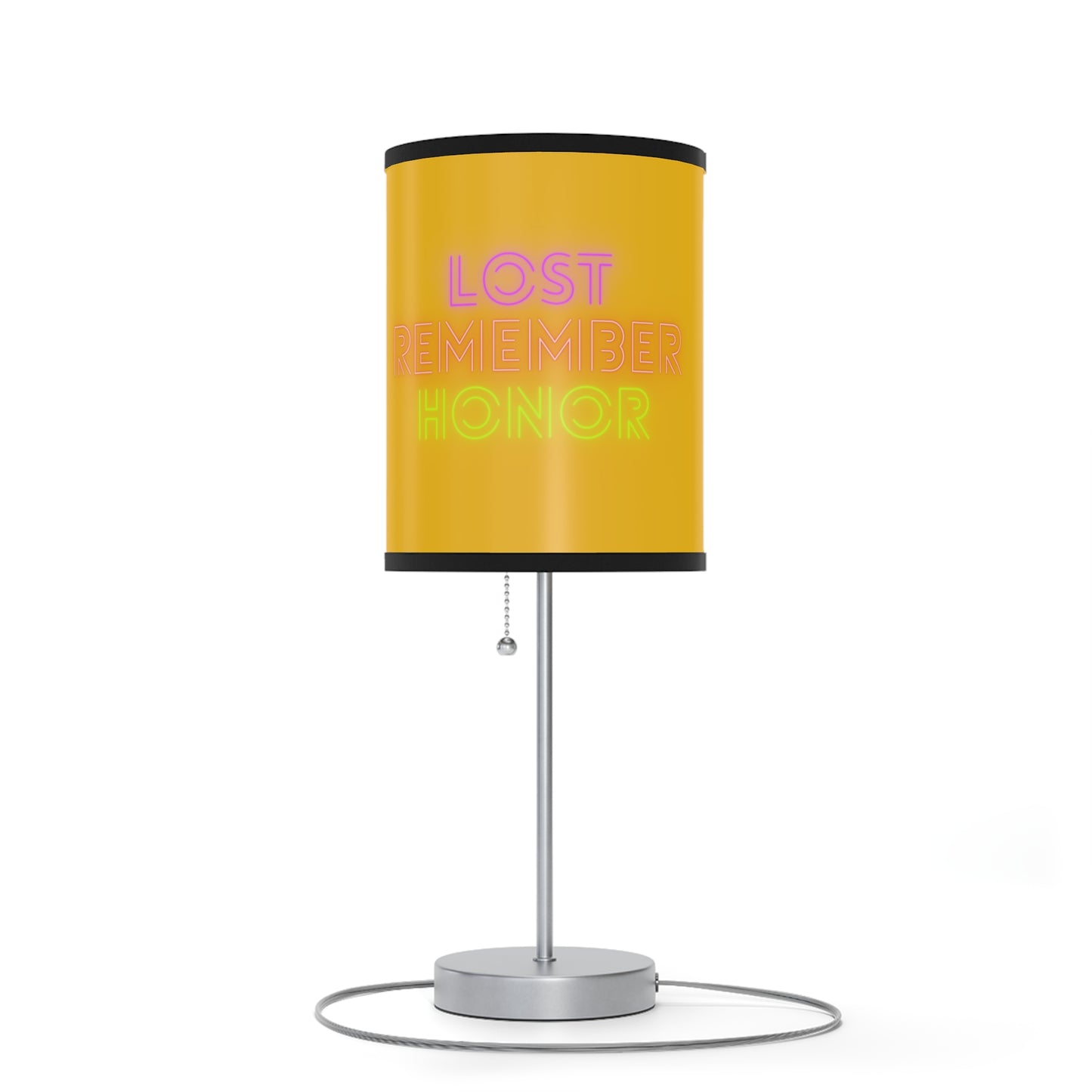 Lamp on a Stand, US|CA plug: Golf Yellow