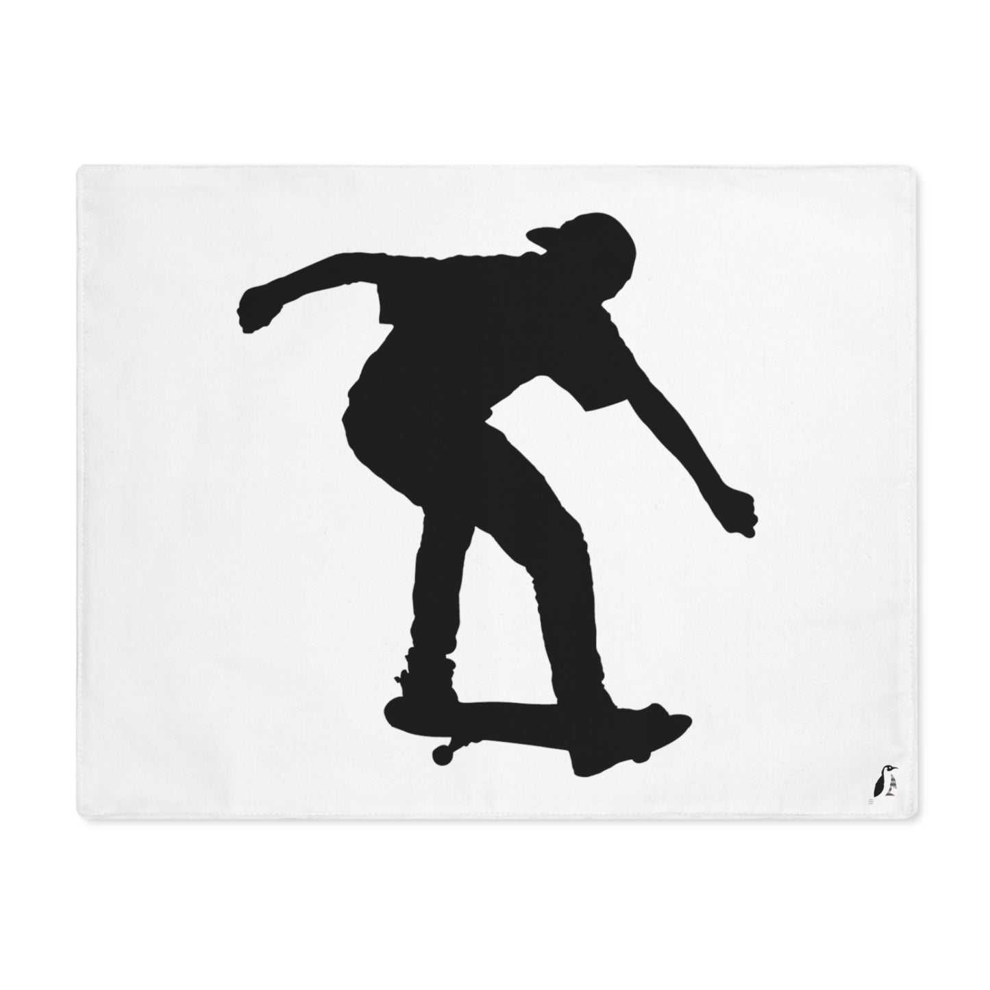 Placemat, 1pc: Skateboarding White