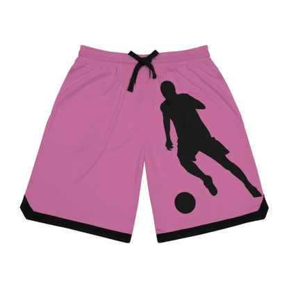 Basketball Rib Shorts: Soccer Lite Pink