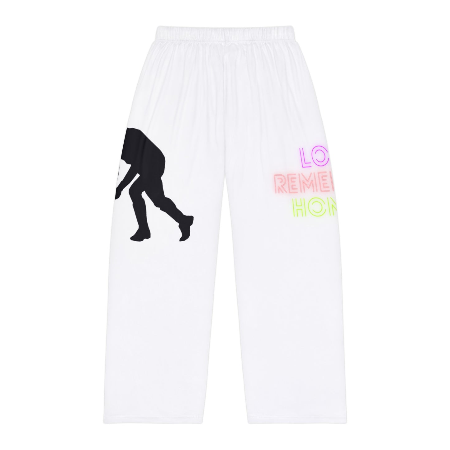 Panlalaking Pajama na Pantalon: Hockey White 