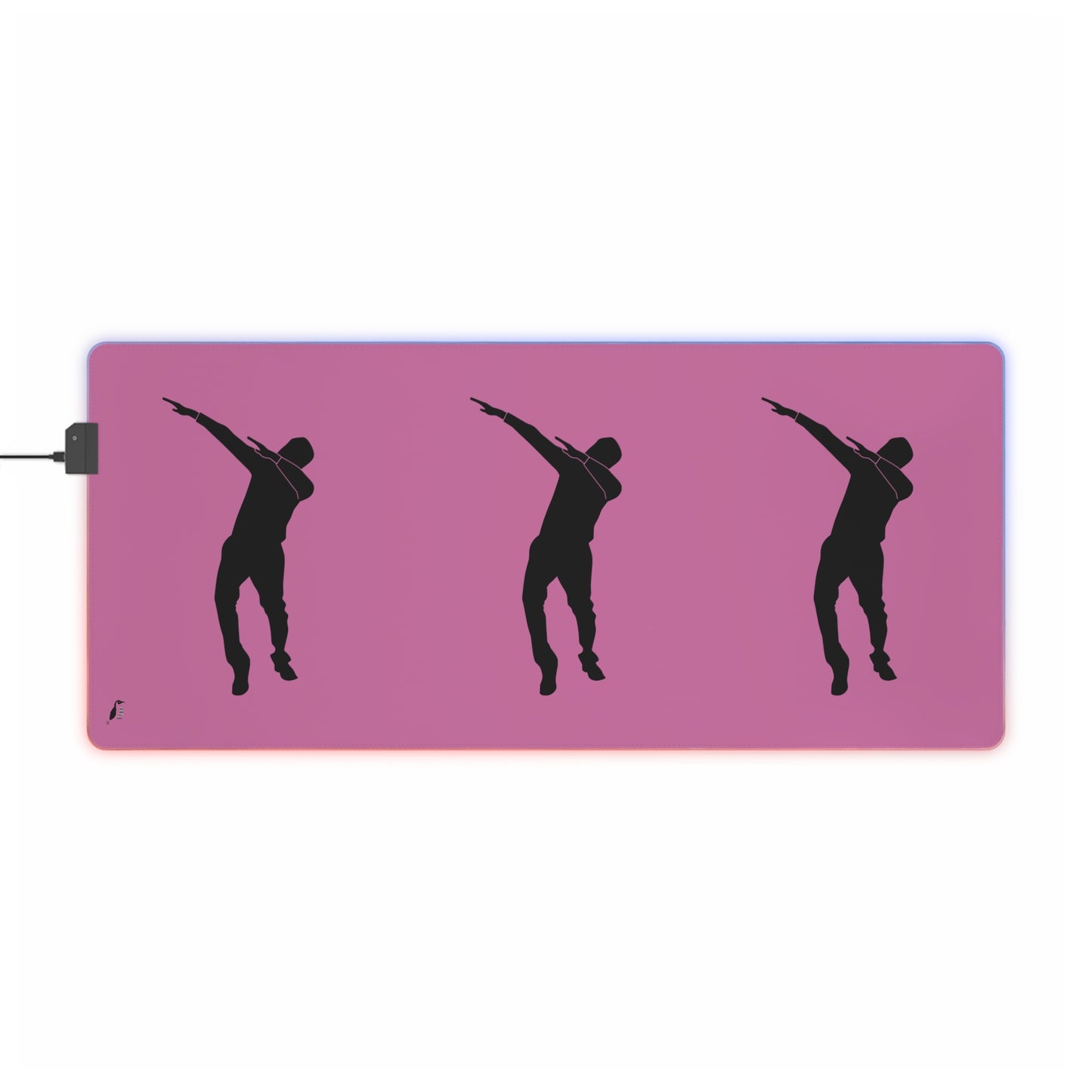 LED Gaming Mouse Pad: Dance Lite Pink