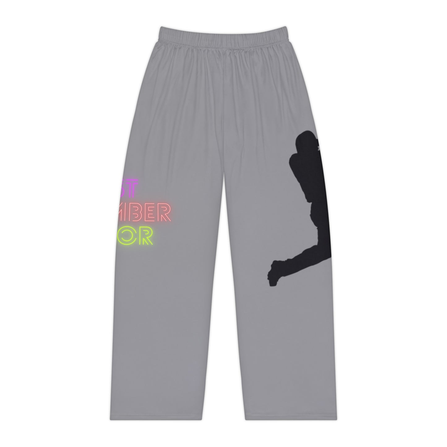 Women's Pajama Pants: Baseball Grey