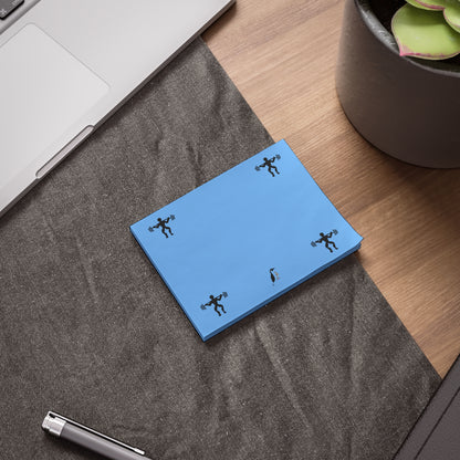 Post-it® Note Pads: Weightlifting Lite Blue