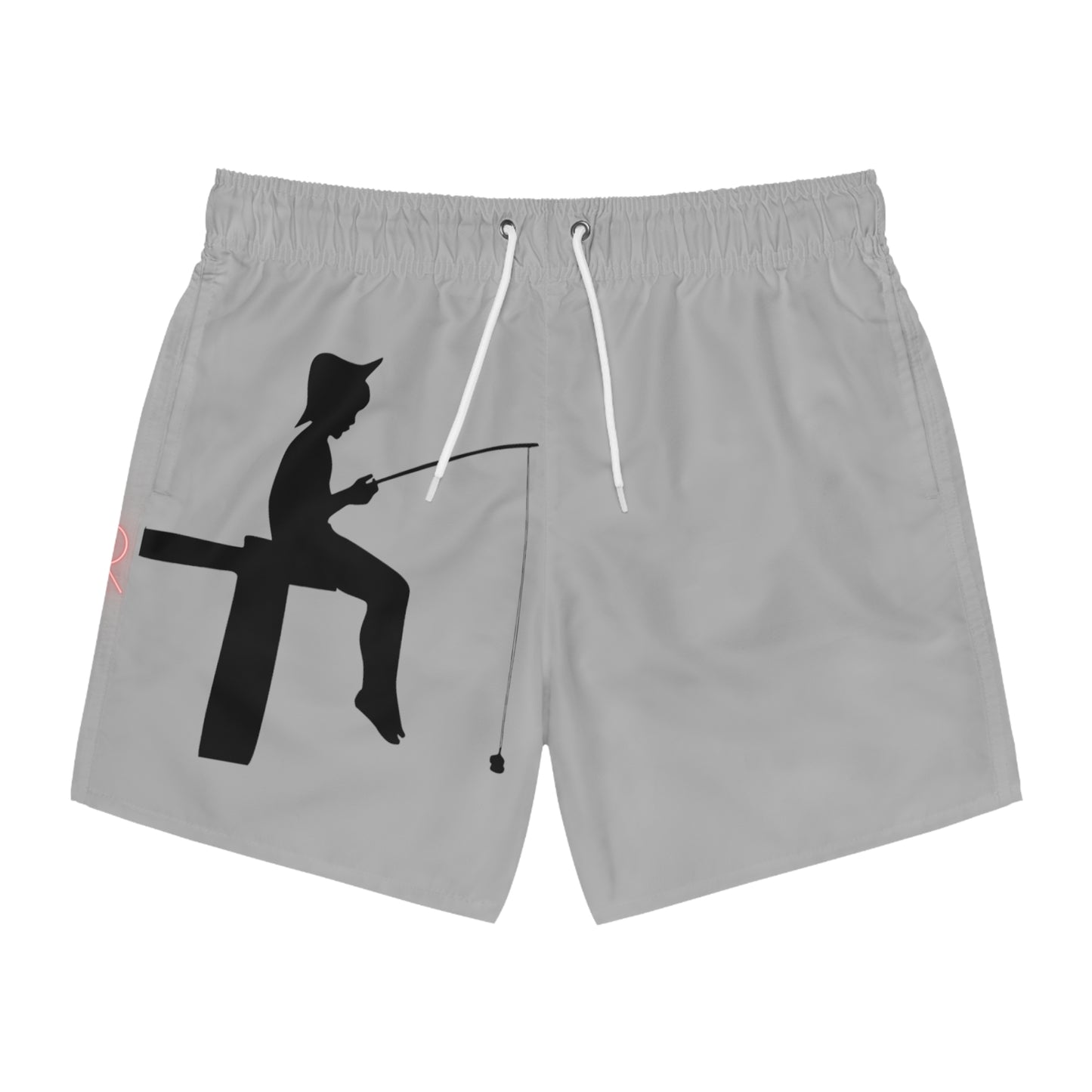 Swim Trunks: Fishing Lite Grey