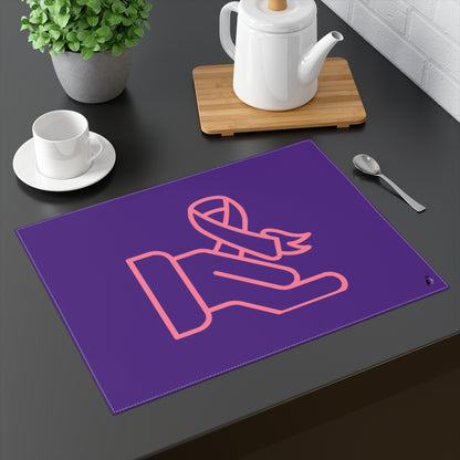 Placemat, 1pc: Fight Cancer Purple