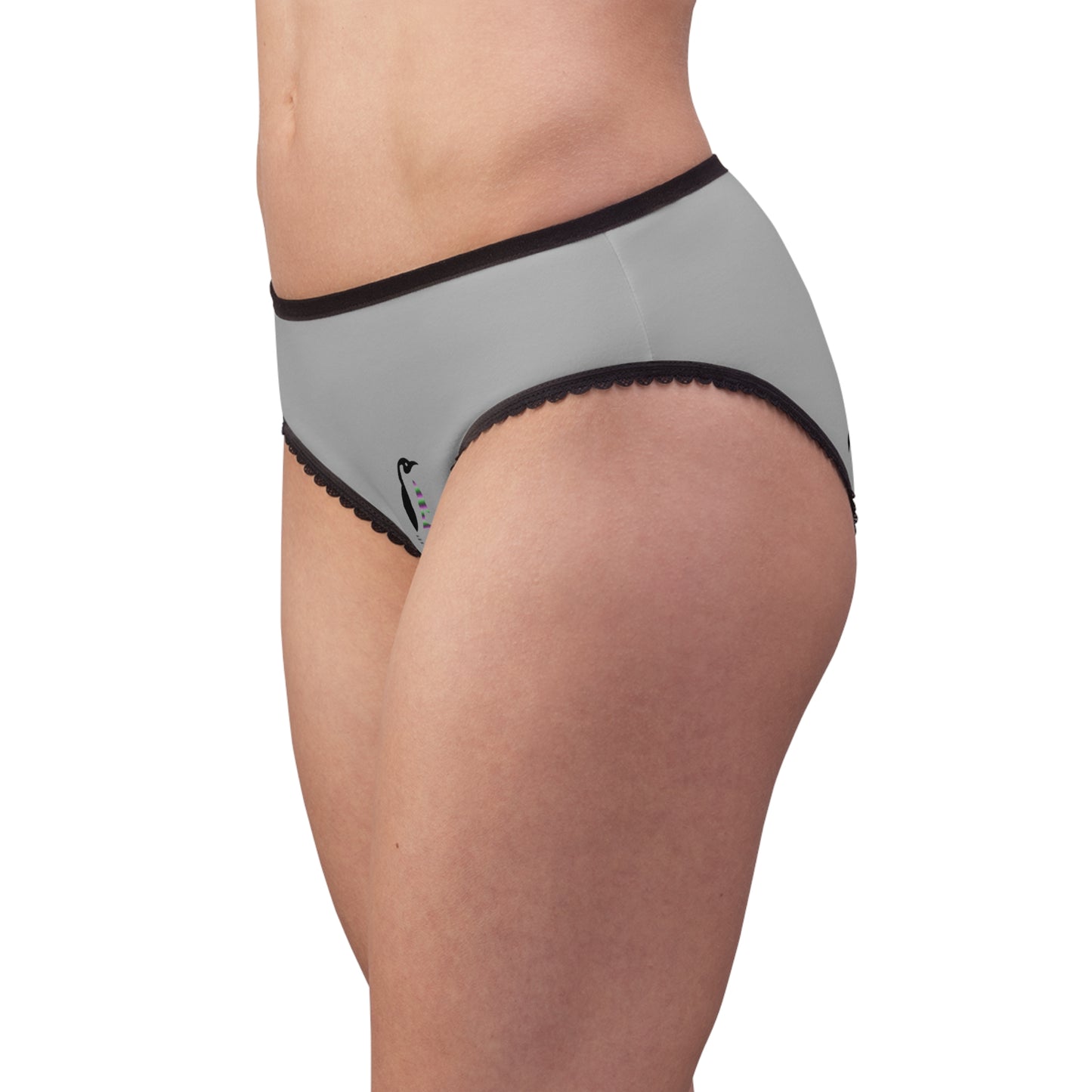 Women's Briefs: Wrestling Lite Grey