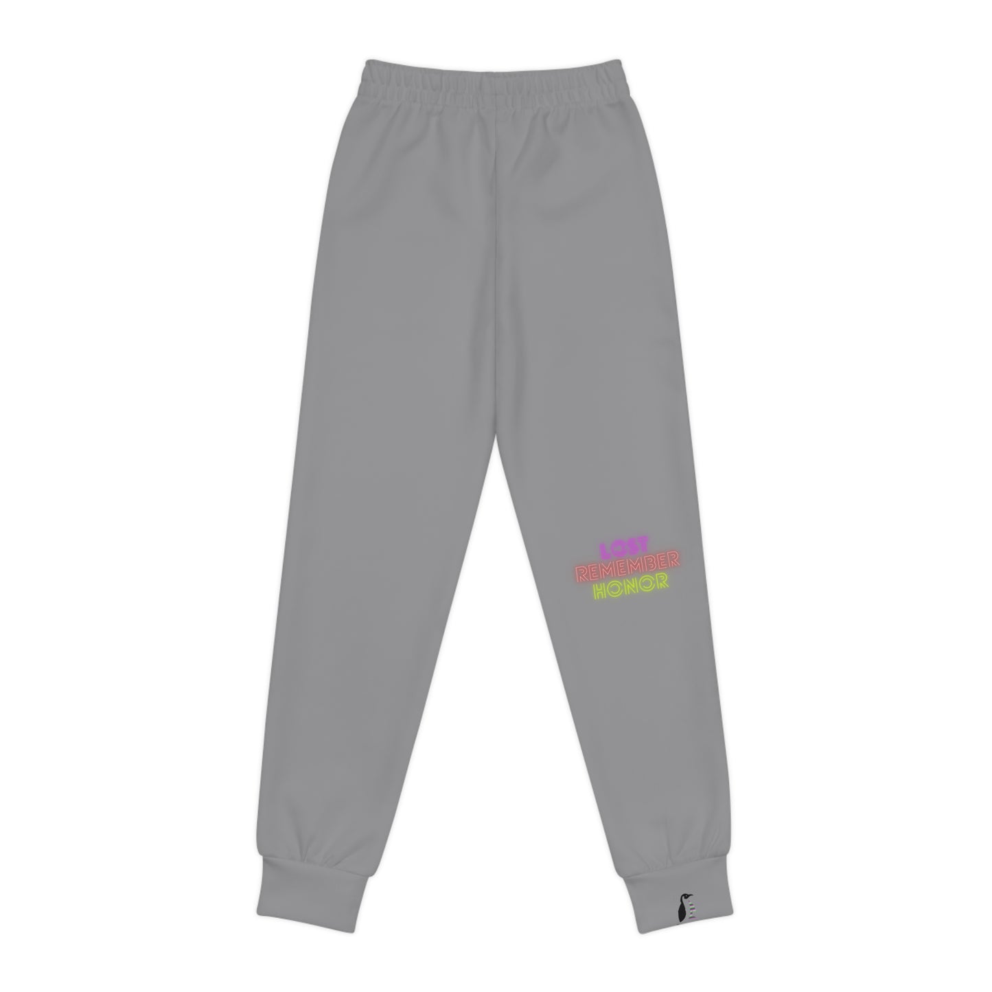 Youth Joggers: LGBTQ Pride Grey