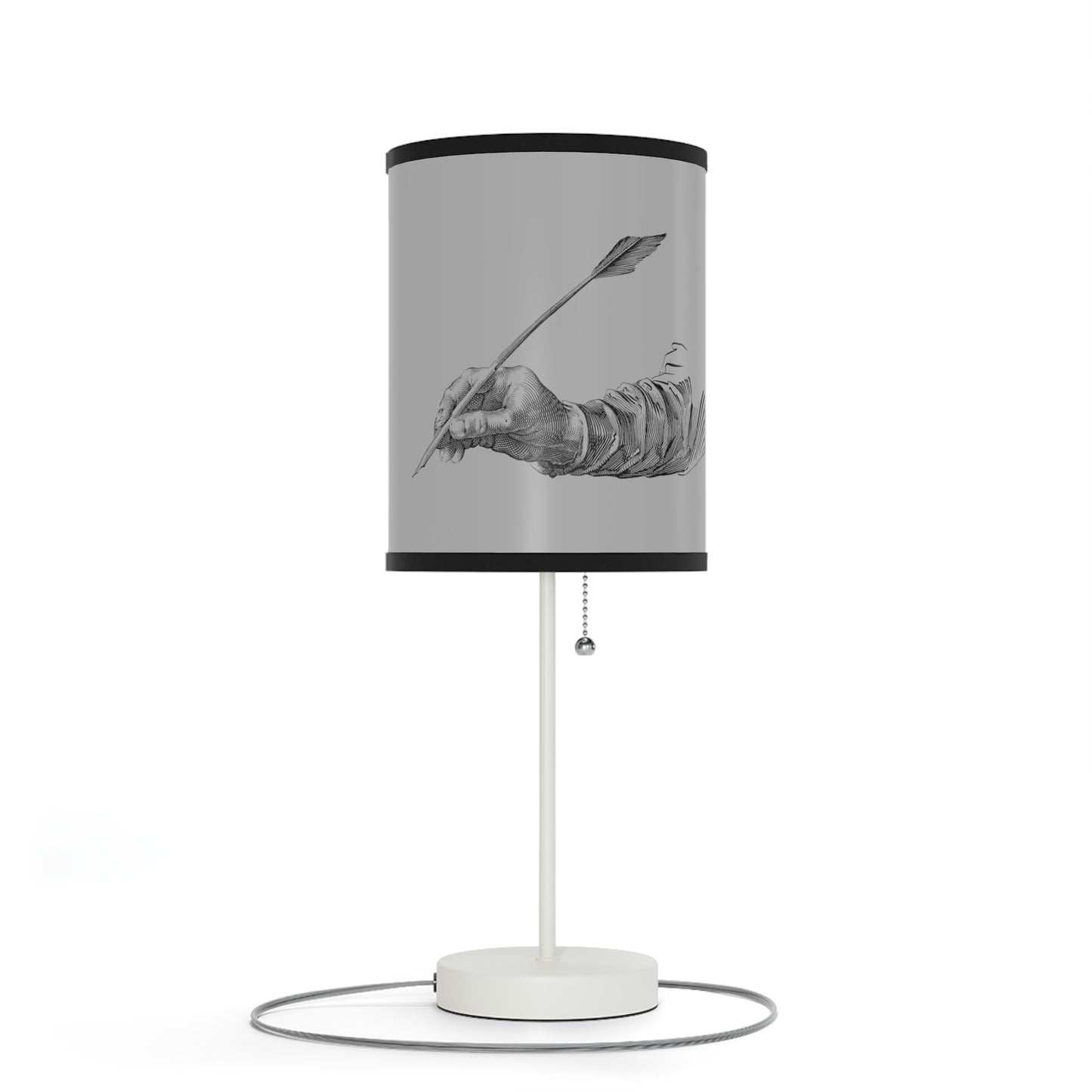 Lamp on a Stand, US|CA plug: Writing Lite Grey