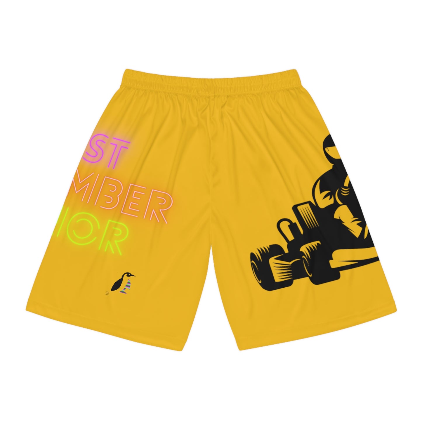 Basketball Shorts: Racing Yellow