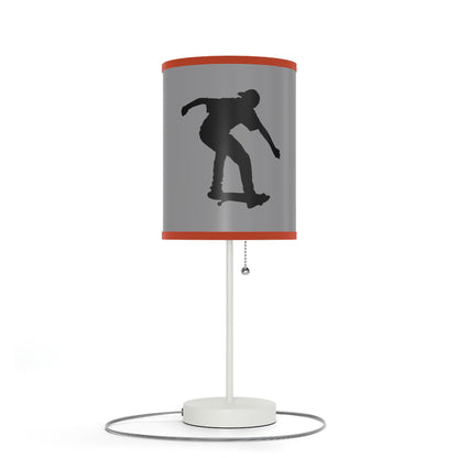 Lamp on a Stand, US|CA plug: Skateboarding Grey