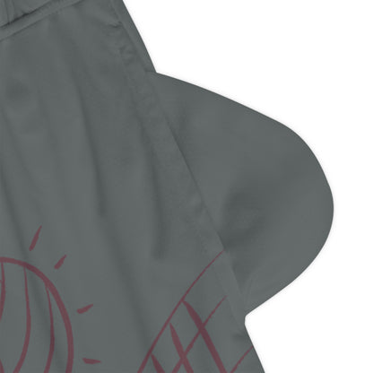 Basketball Rib Shorts: Volleyball Dark Grey