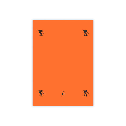 Post-it® Note Pads: Skateboarding Orange