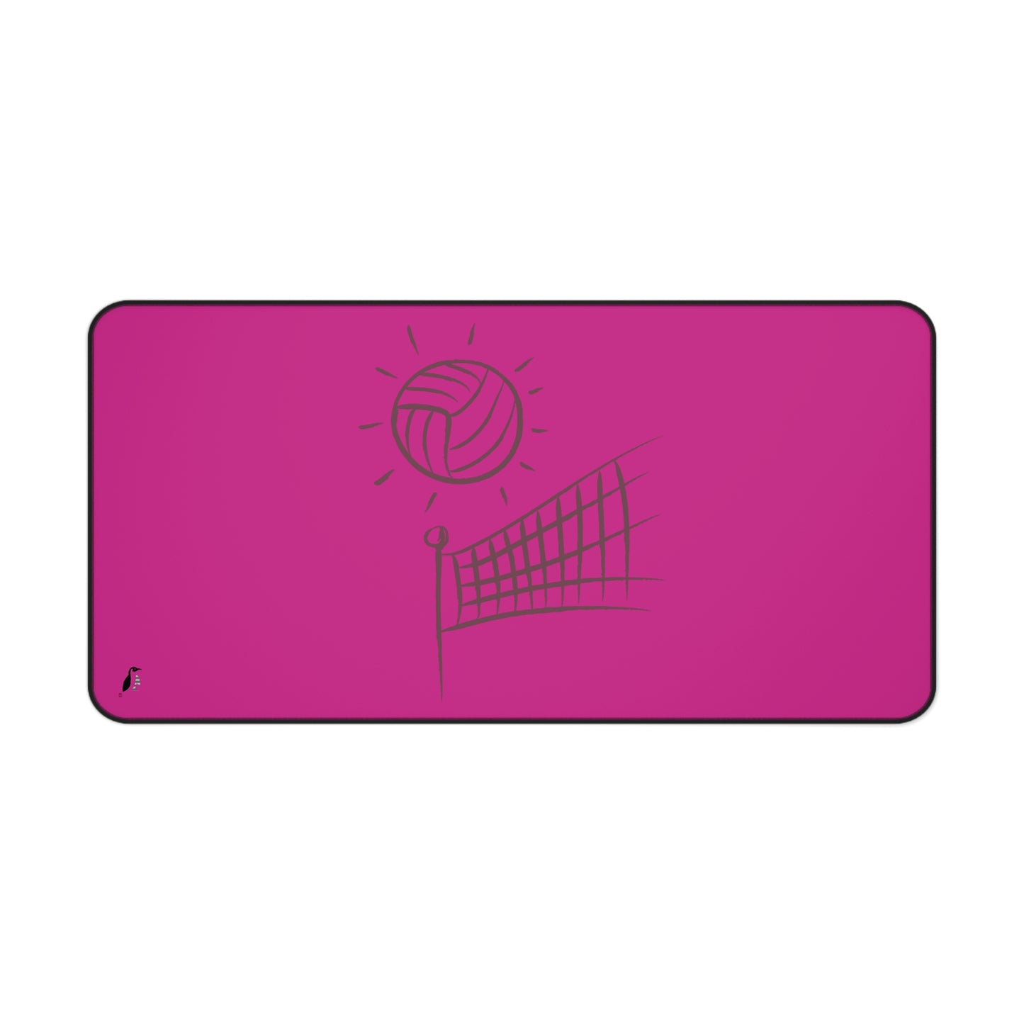 Desk Mat: Volleyball Pink