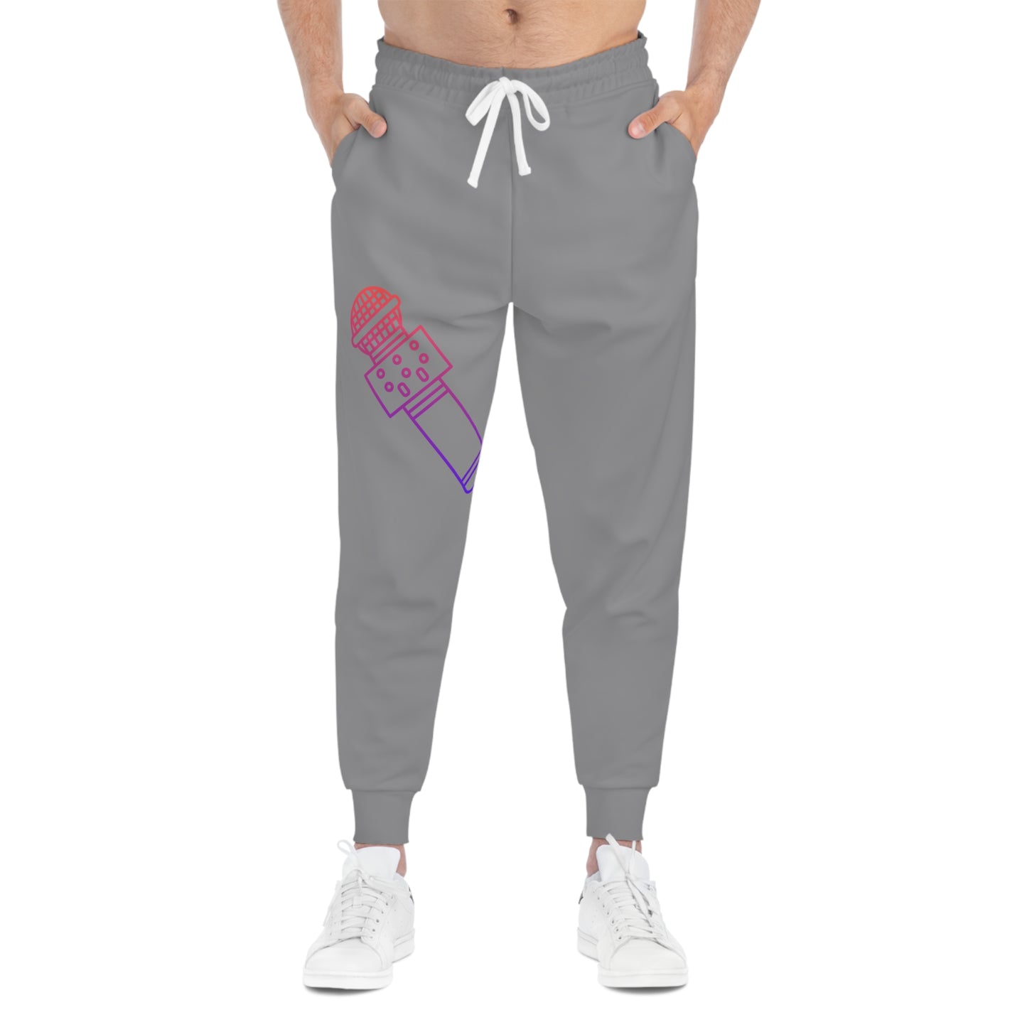 Athletic Joggers: Music Grey