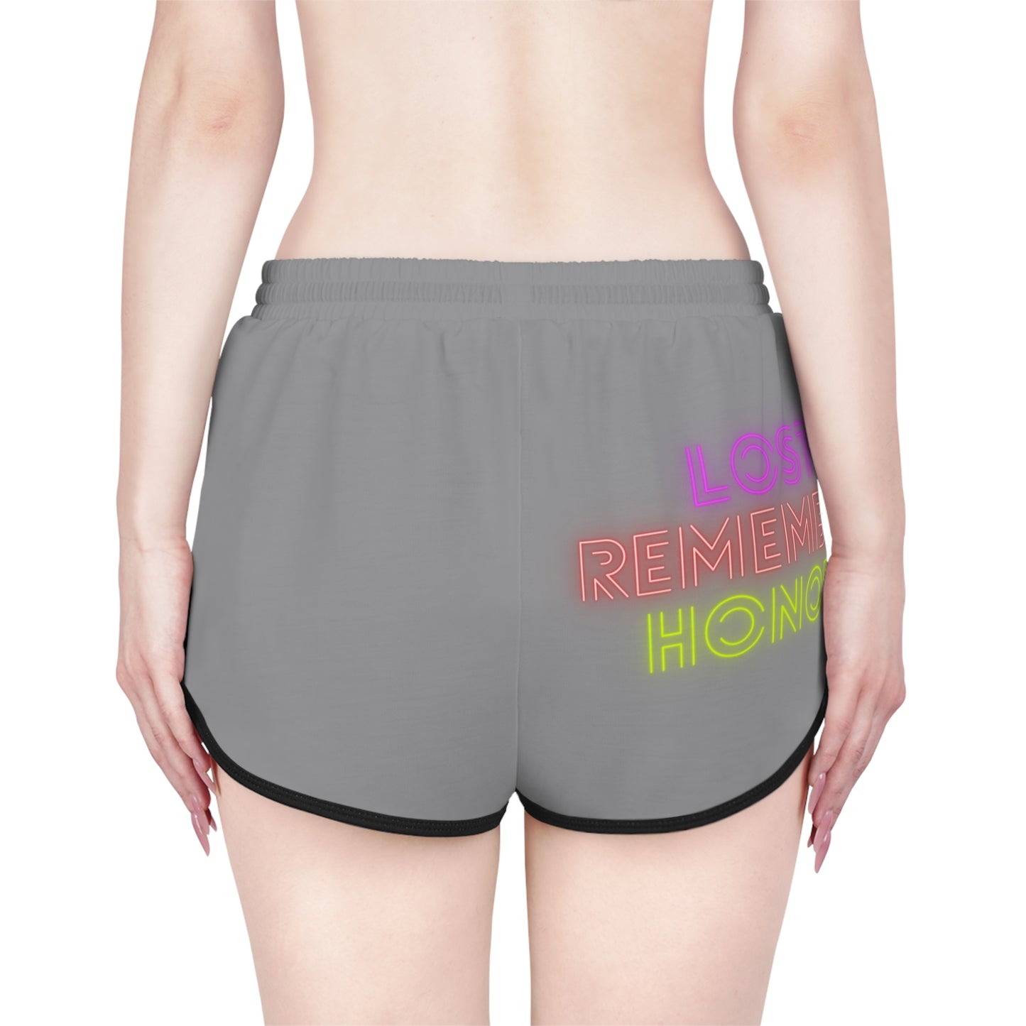 Women's Relaxed Shorts: Weightlifting Gray