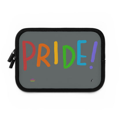 Laptop Sleeve: LGBTQ Pride Dark Grey