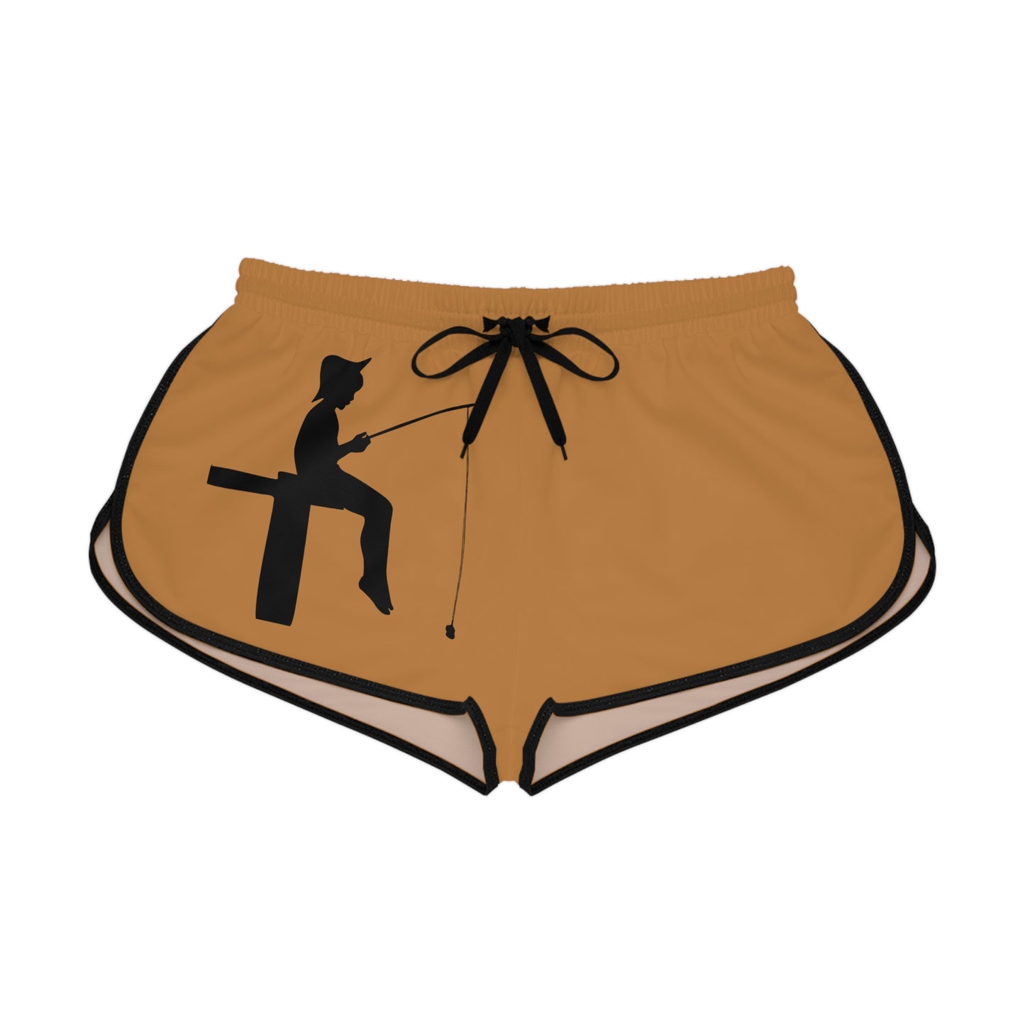 Women's Relaxed Shorts: Fishing Lite Brown