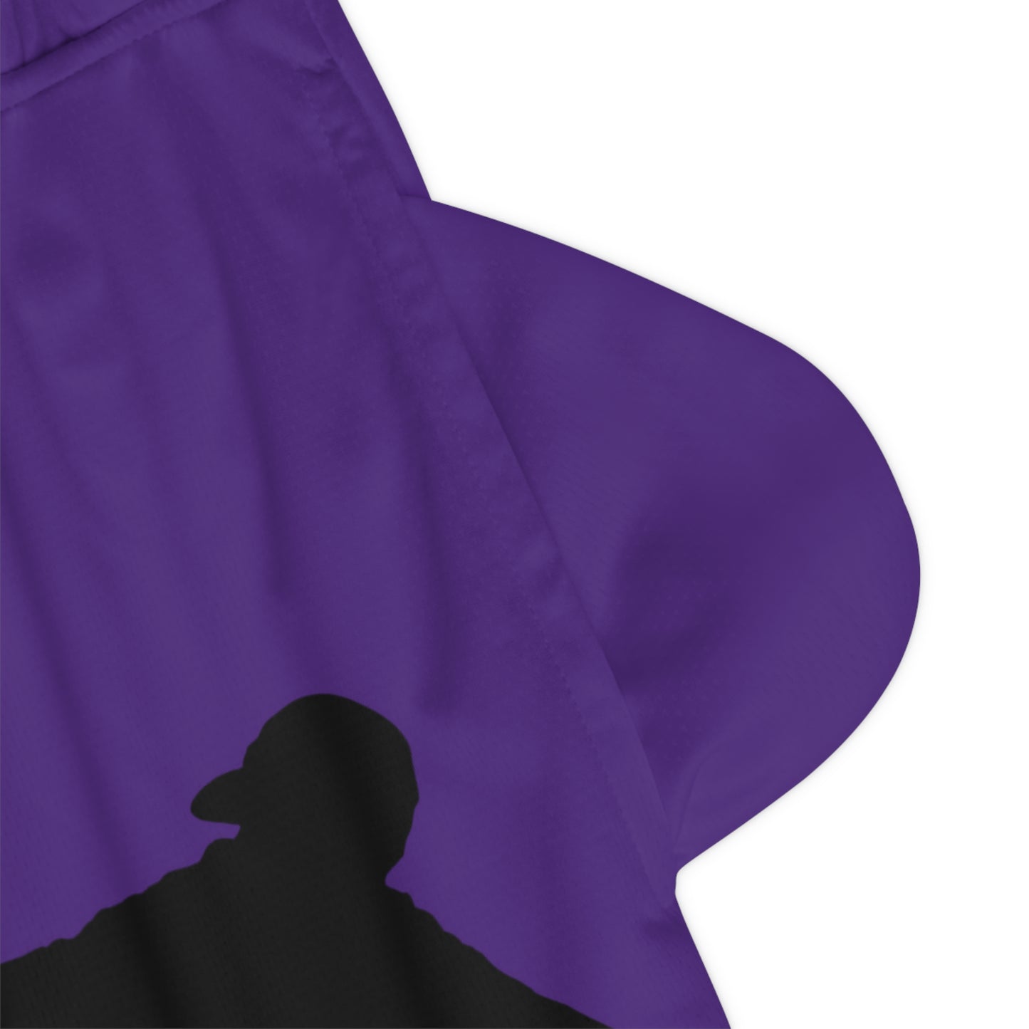 Basketball Rib Shorts: Skateboarding Purple