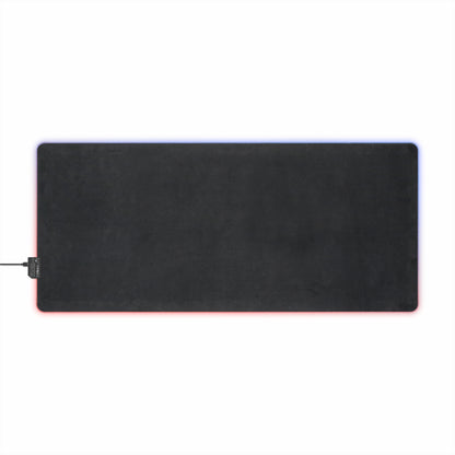 LED Gaming Mouse Pad: Writing Red