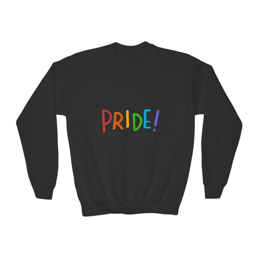 Youth Crewneck Sweatshirt: LGBTQ Pride