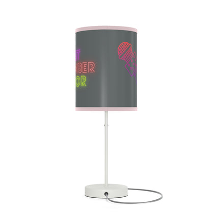 Lamp on a Stand, US|CA plug: Music Dark Grey