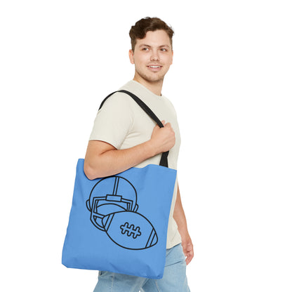 Tote Bag: Football Lite Blue