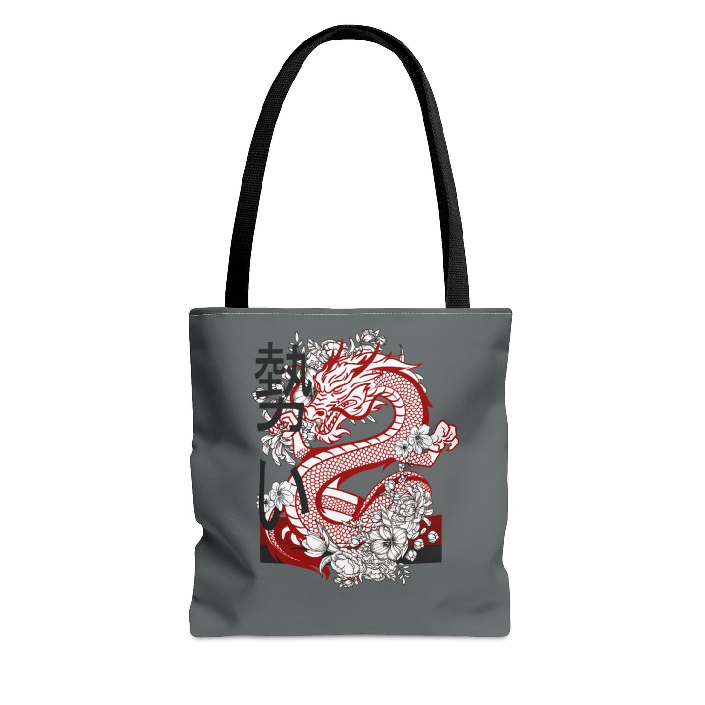 Tote Bag: Dragons Dark Grey