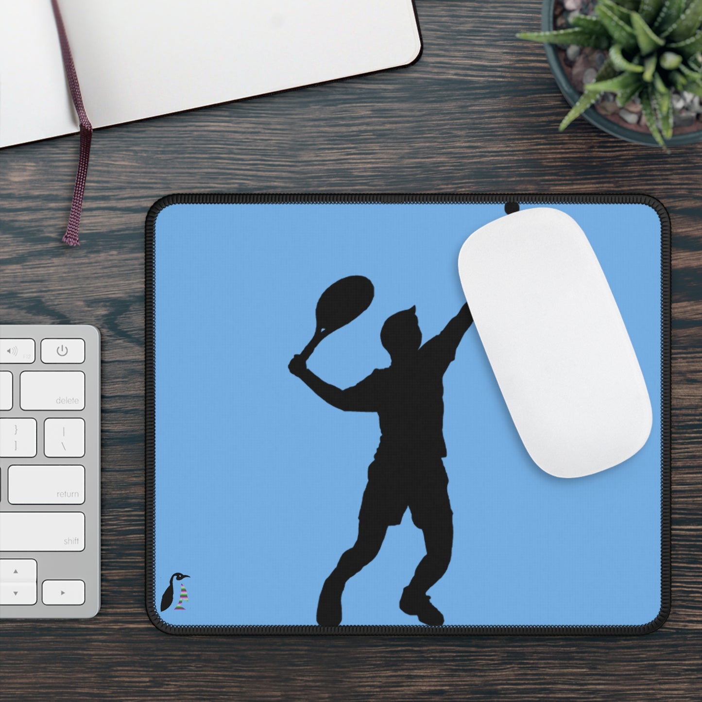 Gaming Mouse Pad: Tennis Lite Blue