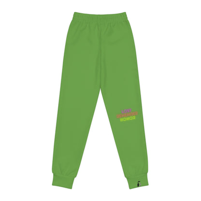 Youth Joggers: Skateboarding Green