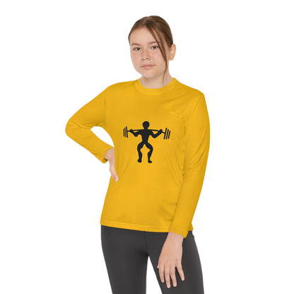 Youth Long Sleeve Competitor Tee: Weightlifting 