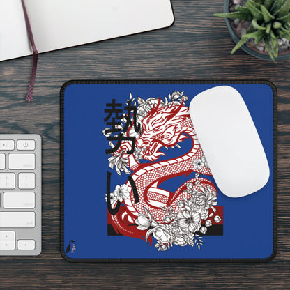 Gaming Mouse Pad: Dragons Dark Blue